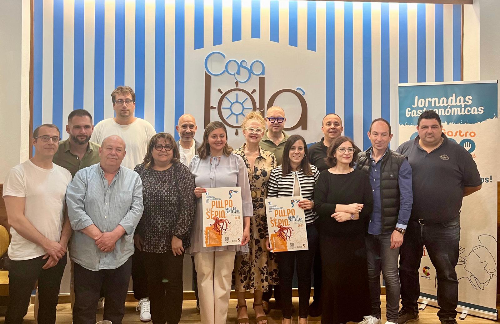 El Patronato de Turismo presenta las XI Jornadas Gastronómicas del Pulpo y la Sepia para potenciar la gastronomía grauera