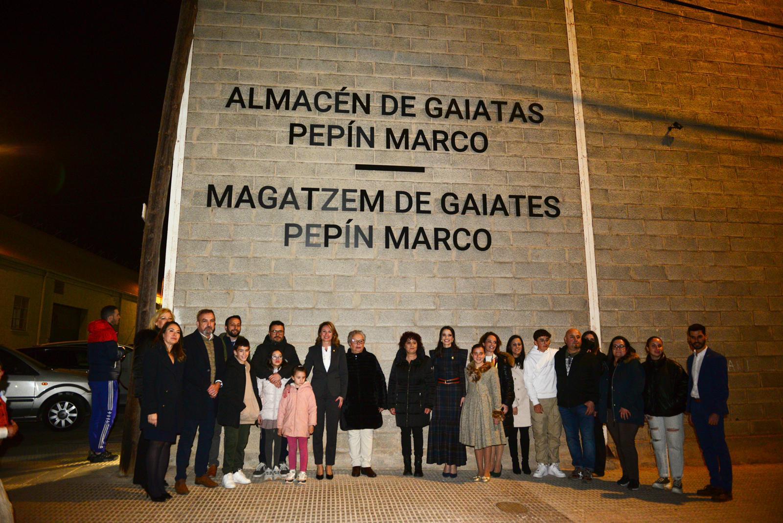 El artista gaiatero Pepín Marco da nombre desde hoy al Almacén de Gaiatas