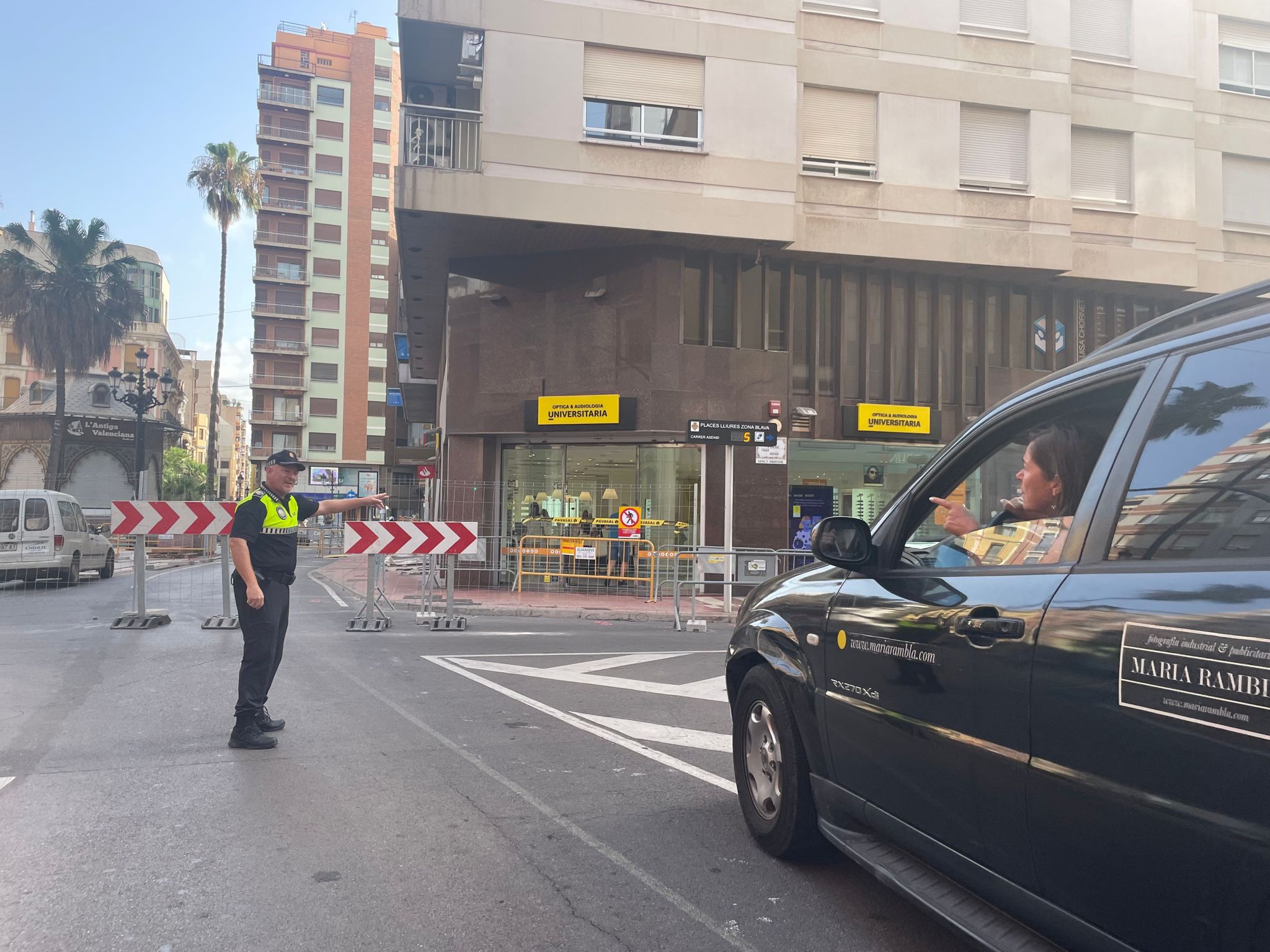 L'Ajuntament habilita un accés alternatiu per a arribar al carrer Major a causa de la recta final de l'obra de la plaça la Pau