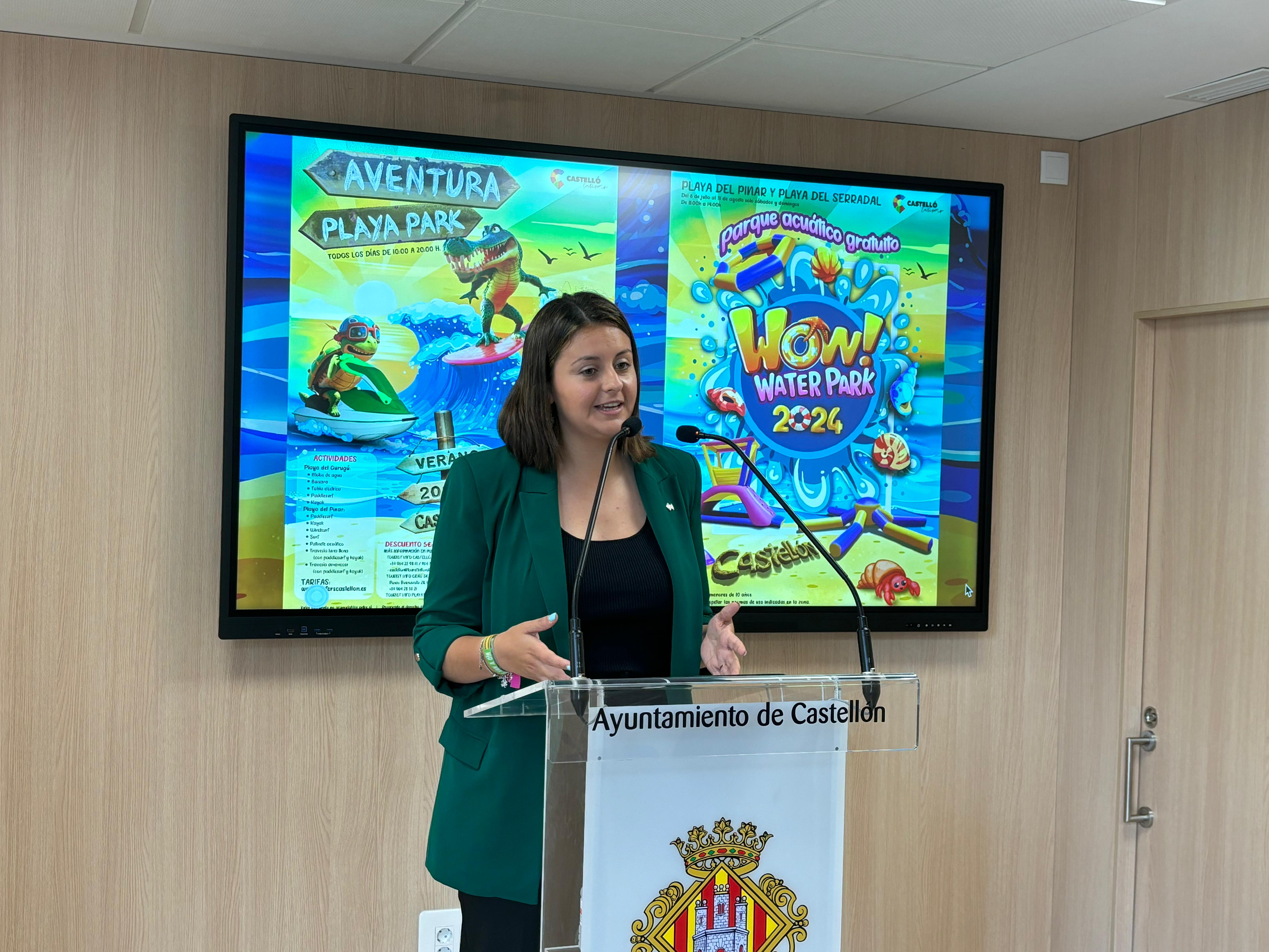 El Patronato de Turismo presenta Wow Water Park y Aventura Playa Park, dos nuevos parques acuáticos que traerán el mejor ocio a las playas de Castellón este verano