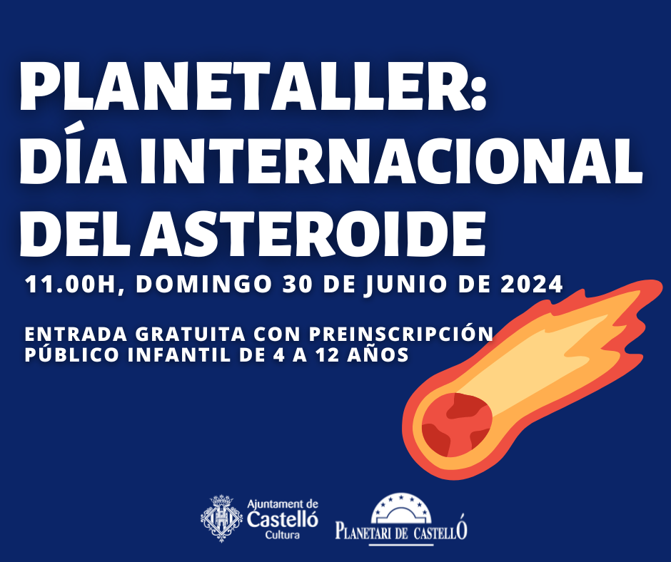 Planetaller 30-06-2024 Dia de l'Asteroide
