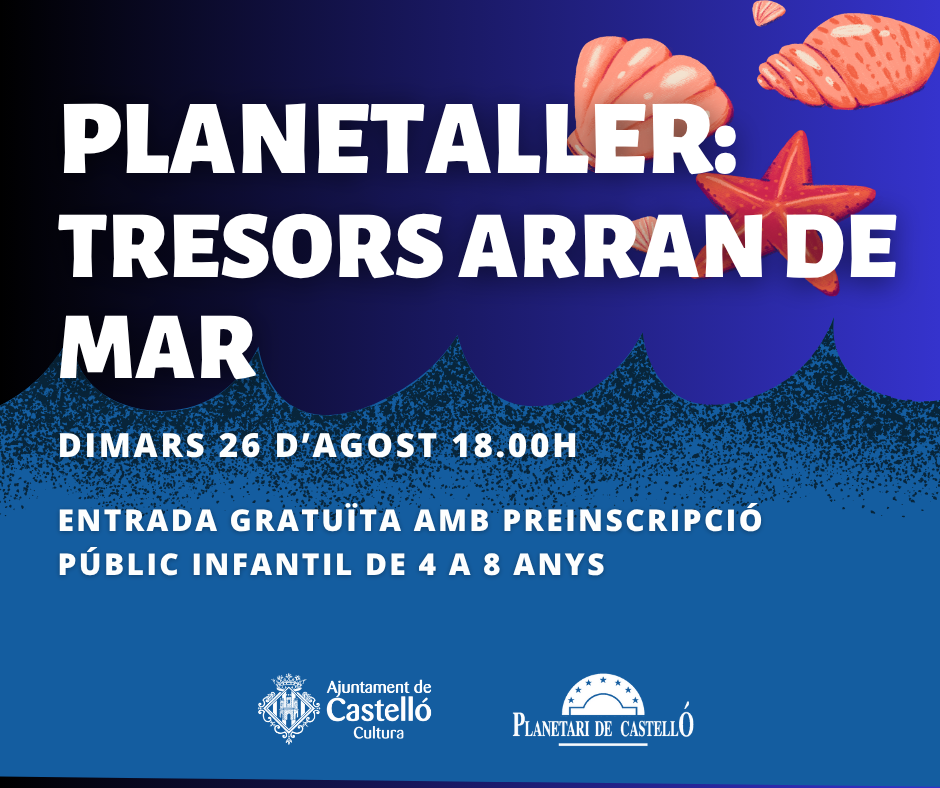 Planetaller 26-agost-2025. Tresors arran de mar