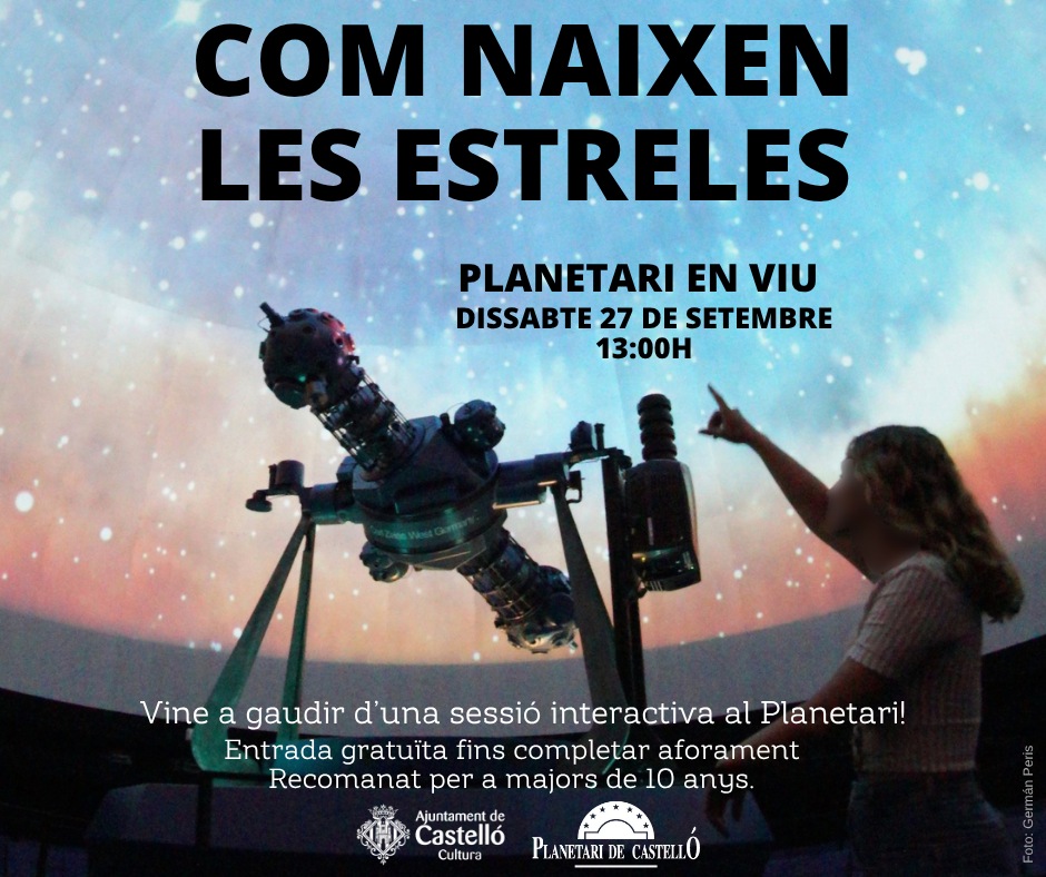 Planetari en viu 27/setembre/2025