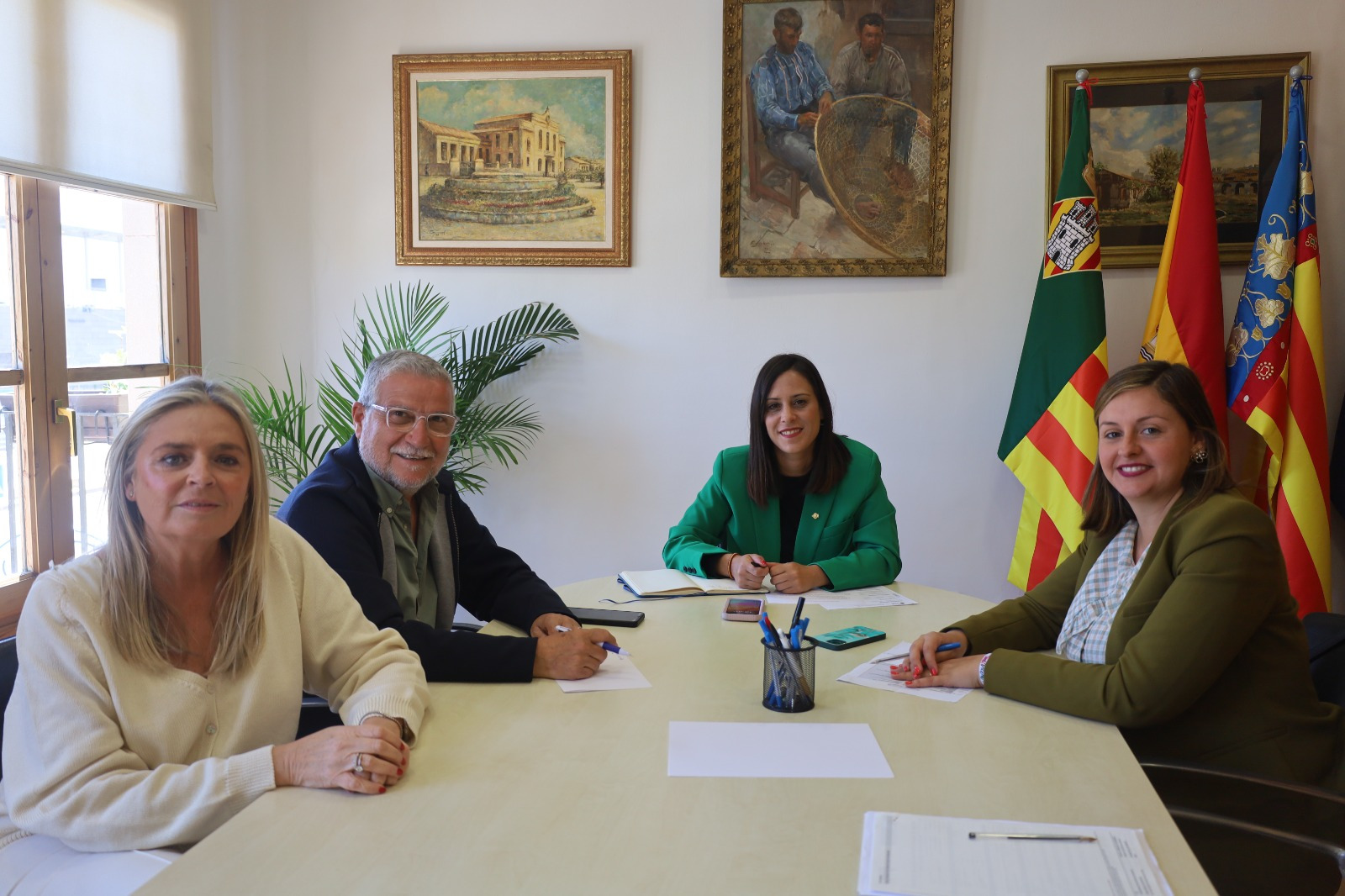 El Ayuntamiento de Castellón y la Autoridad Portuaria trabajan en la preparación del 30 Aniversario de la Plaza del Mar