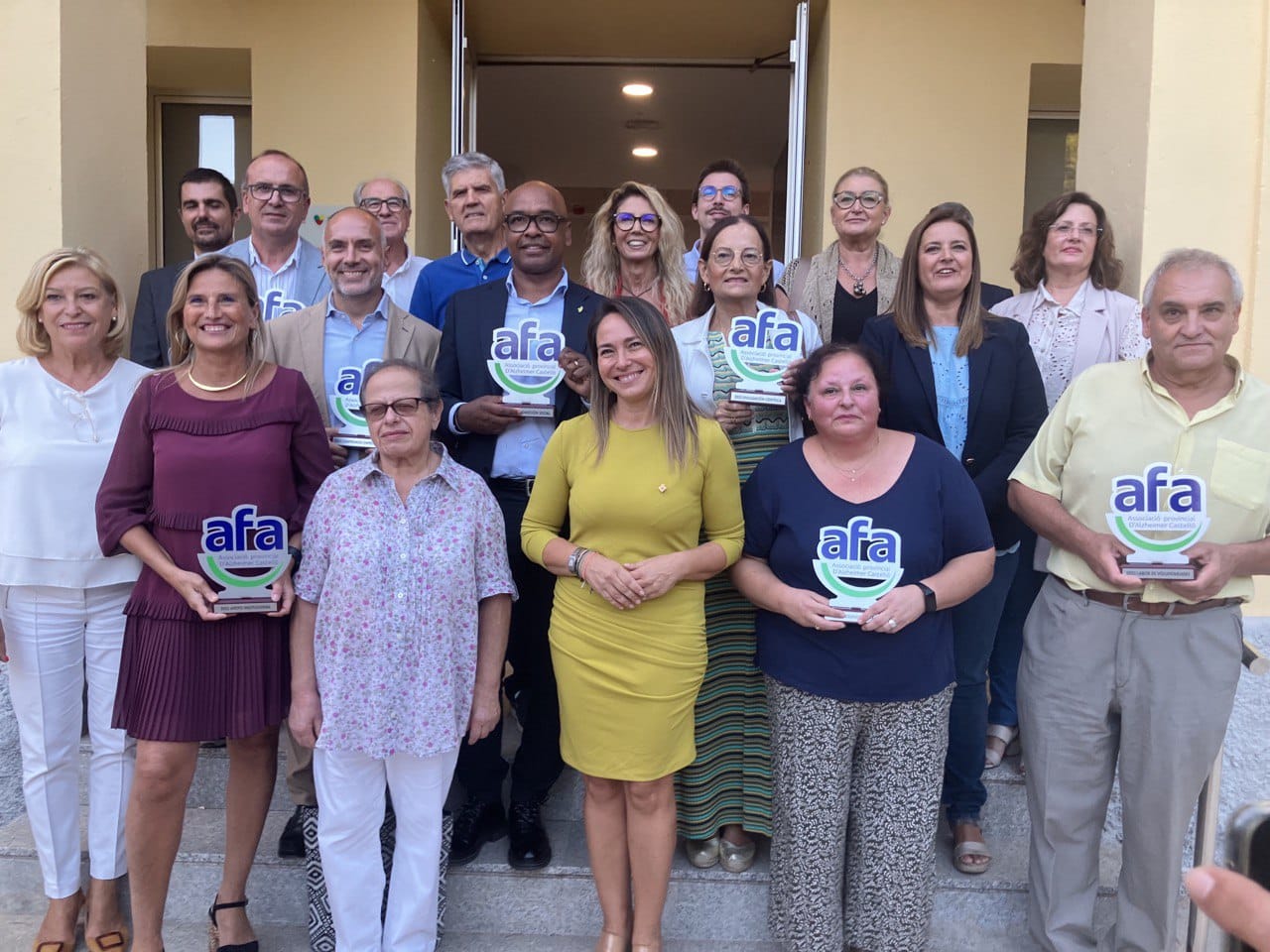 El Ayuntamiento de Castellón traslada su apoyo a la asociación provincial de alzheimer en el 25 aniversario de su fundación