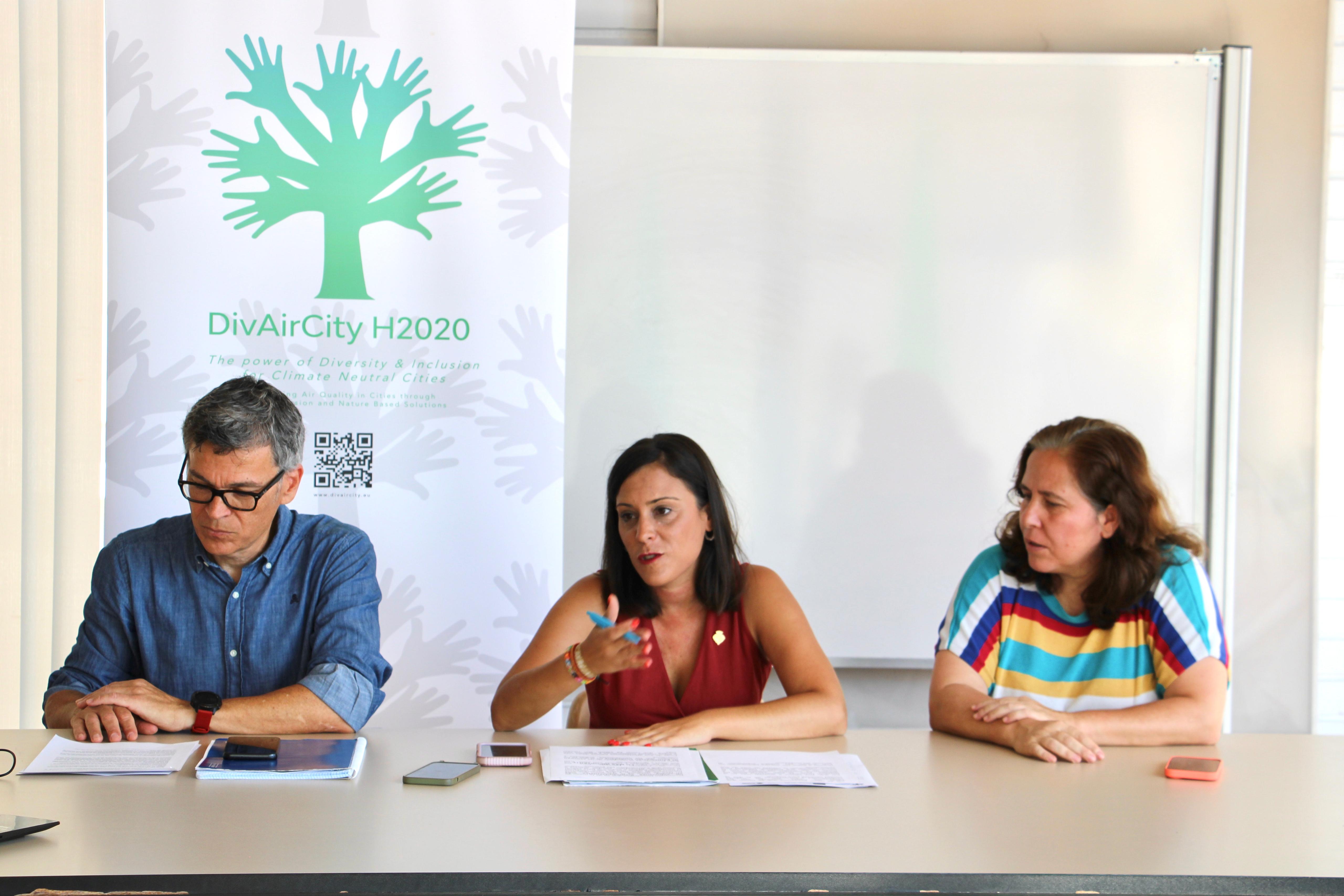 Giner: “El Grao de Castellón es uno de los cinco enclaves europeos donde se ha ejecutado el proyecto pionero ‘DivAirCity’ que es referente en sostenibilidad e innovación de espacios urbanos”