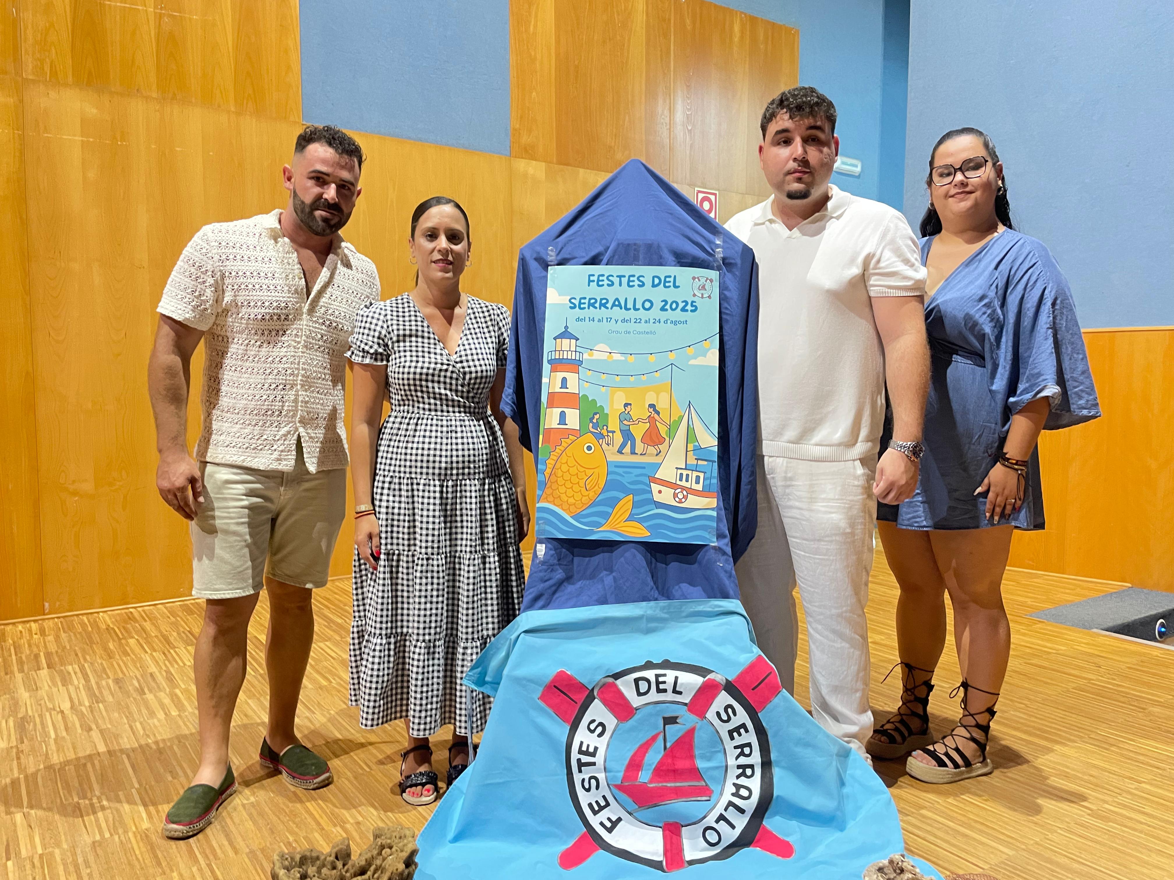 Ester Giner asiste a la presentación del “llibret” de fiestas del Serrallo