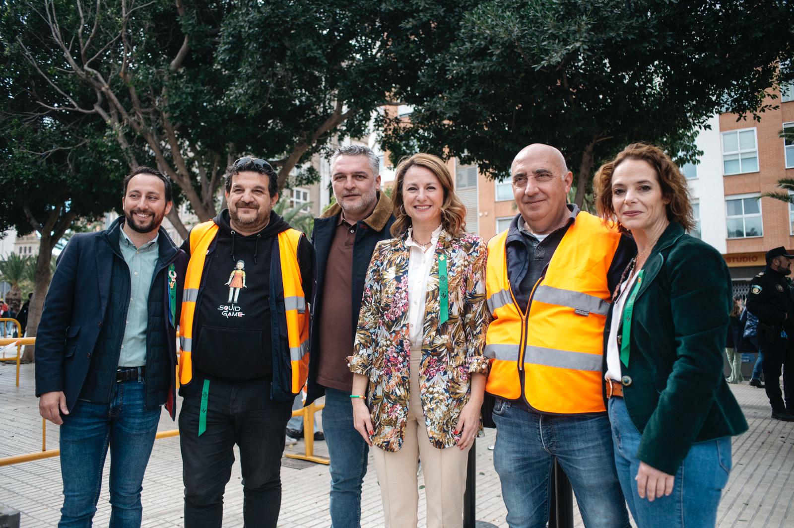 L'alcaldessa agraeix als efectius el seu treball ininterromput per a garantir el bon desenvolupament de les festes de la Magdalena