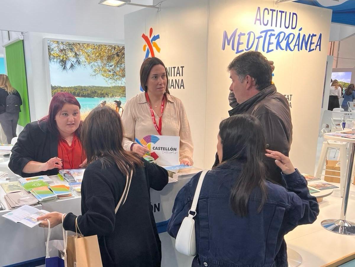 Més de 1500 persones visiten l'estand de Castelló en la fira B-Travel 2024